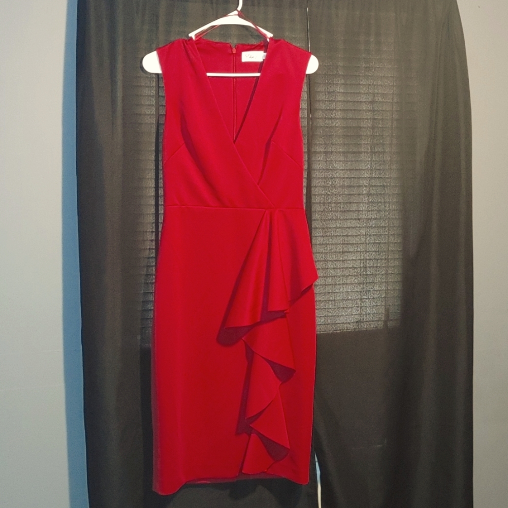 Red dress